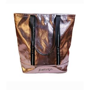 Kendal+Kylie Women’s Metallic Pink Tote Bag
